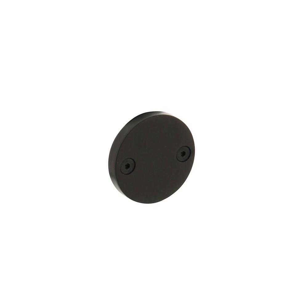 Afdekrozet ø55x8mm PVD zwart afbeelding