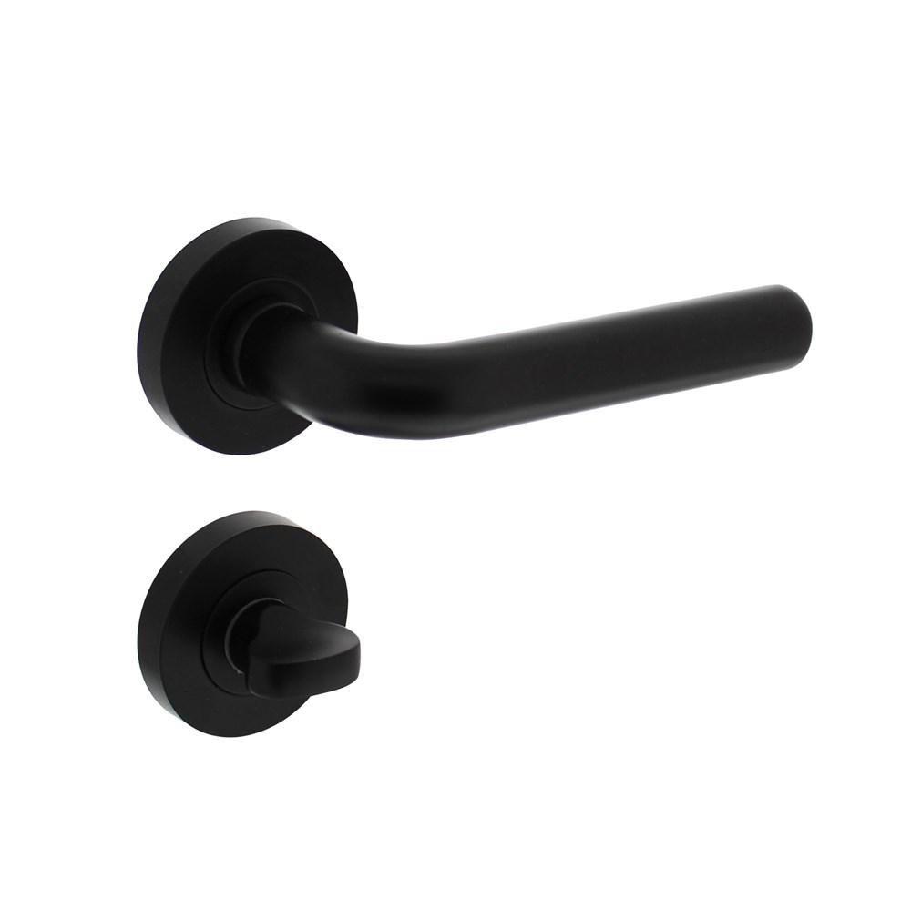 DEURKRUK AGATHA OP ROZET !52X10MM M DK AGATHA OP R afbeelding