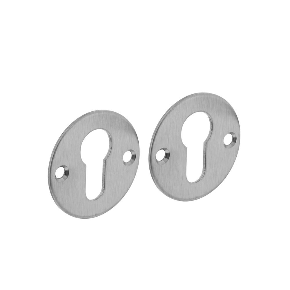 Cilinderrozetten ø50x2mm rvs afbeelding