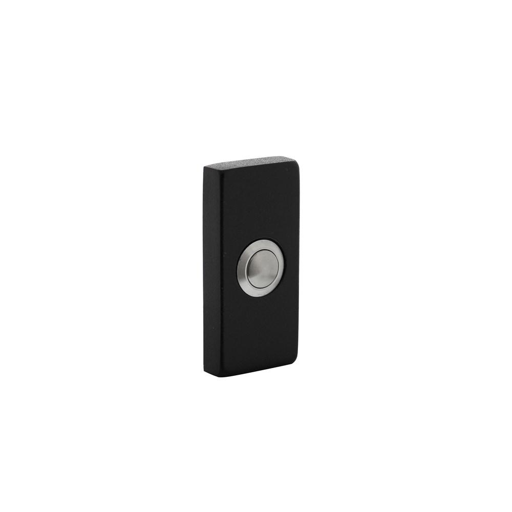 Intersteel Deurbel rechthoekig 65x30x10mm verdekt structuur zwart