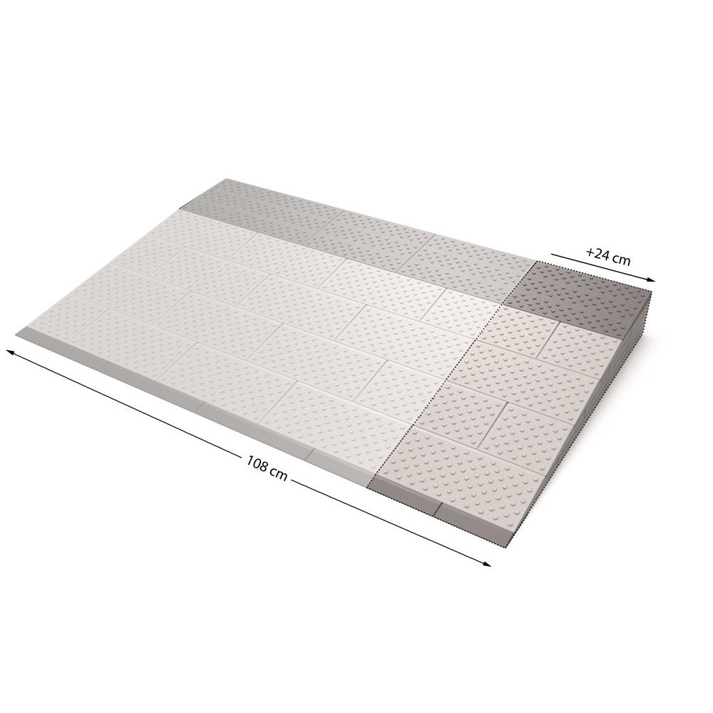 SecuCare modulaire drempelhulp verbredingsset drempelhulp set 5 naar 108cm afbeelding