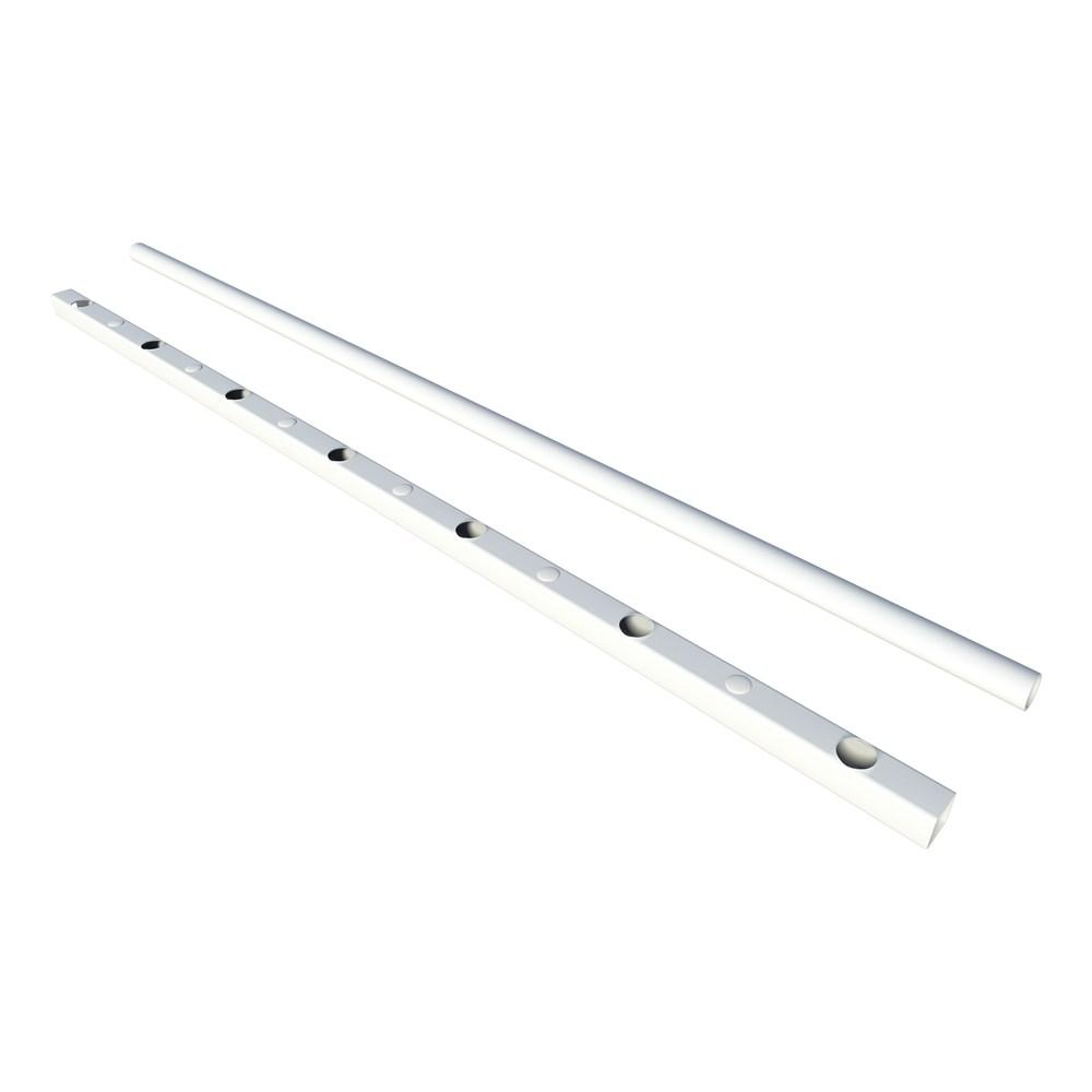 SecuBar Fix &apos;n Go 8 spijls set 1,5m (rail) x 1.5m(buis) In de dag afbeelding