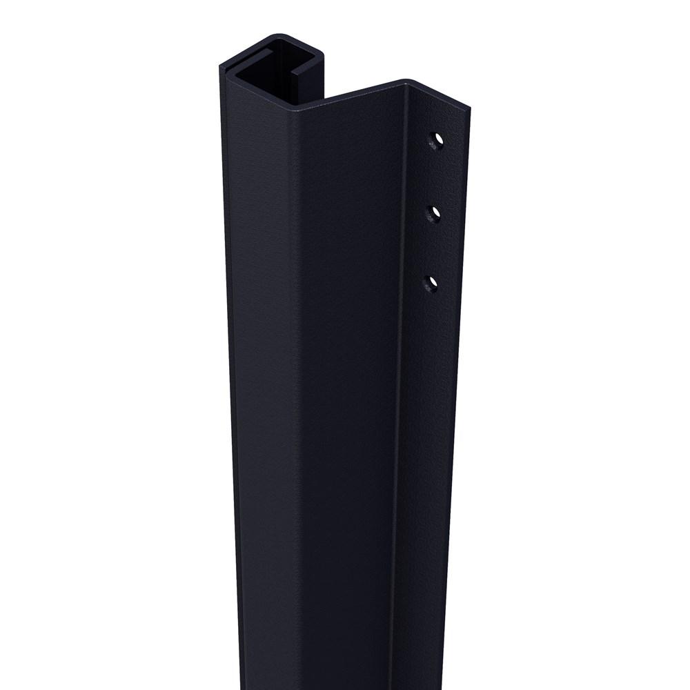 SecuStrip Plus Buitendraaiend terugligging 7-13mmL2300mm Ral 7021 Zwartgrijs afbeelding