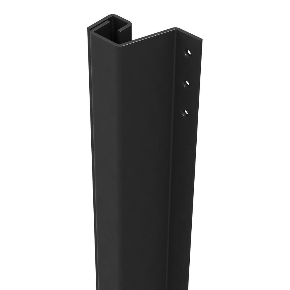SecuStrip Plus Buitendraaiend terugligging 14-20mmL2300mm Ral 7021 Zwartgrijs afbeelding