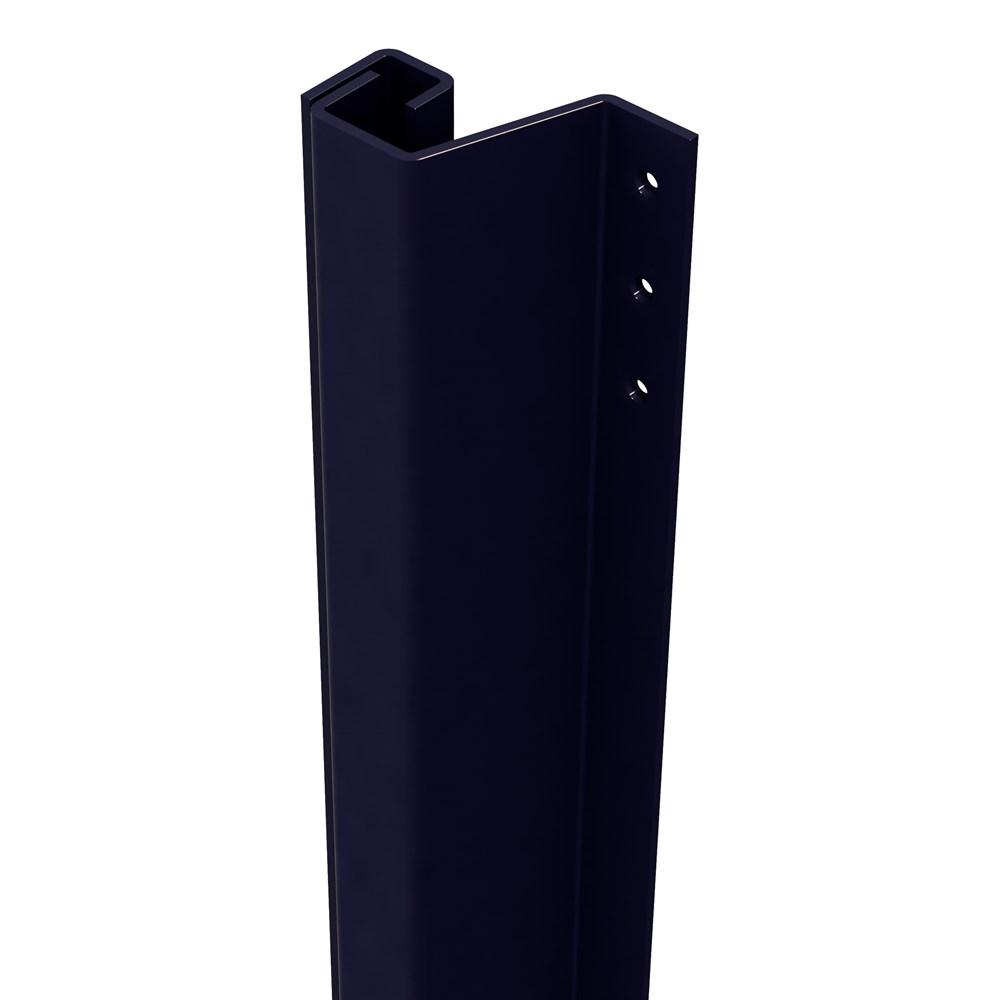 SecuStrip Plus Buitendraaiend terugligging 7-13mmL2300mm Ral 9005 Blackline afbeelding