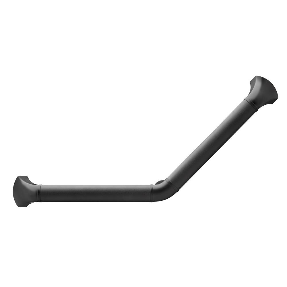 SecuCare Wandbeugel, hoek 45 graden 30x30 Li/Re Zwart mat afbeelding