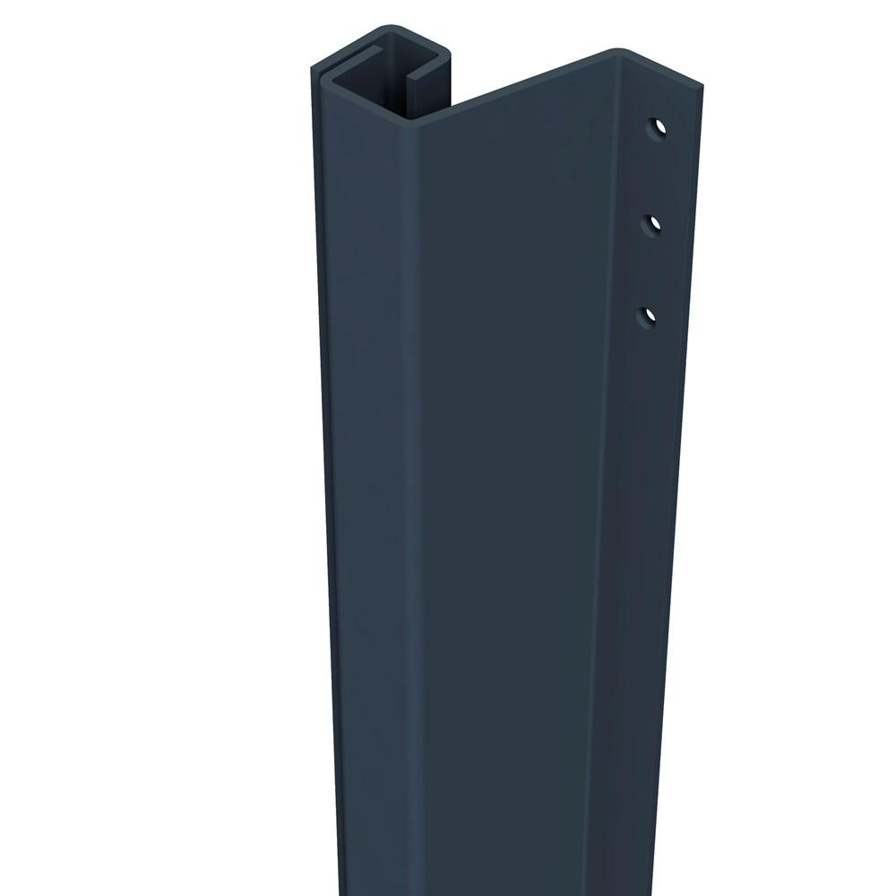 SecuStrip Plus Buitendraaiend terugligging 14-20mmL2300mm Ral 7016 Antracietgrijs afbeelding