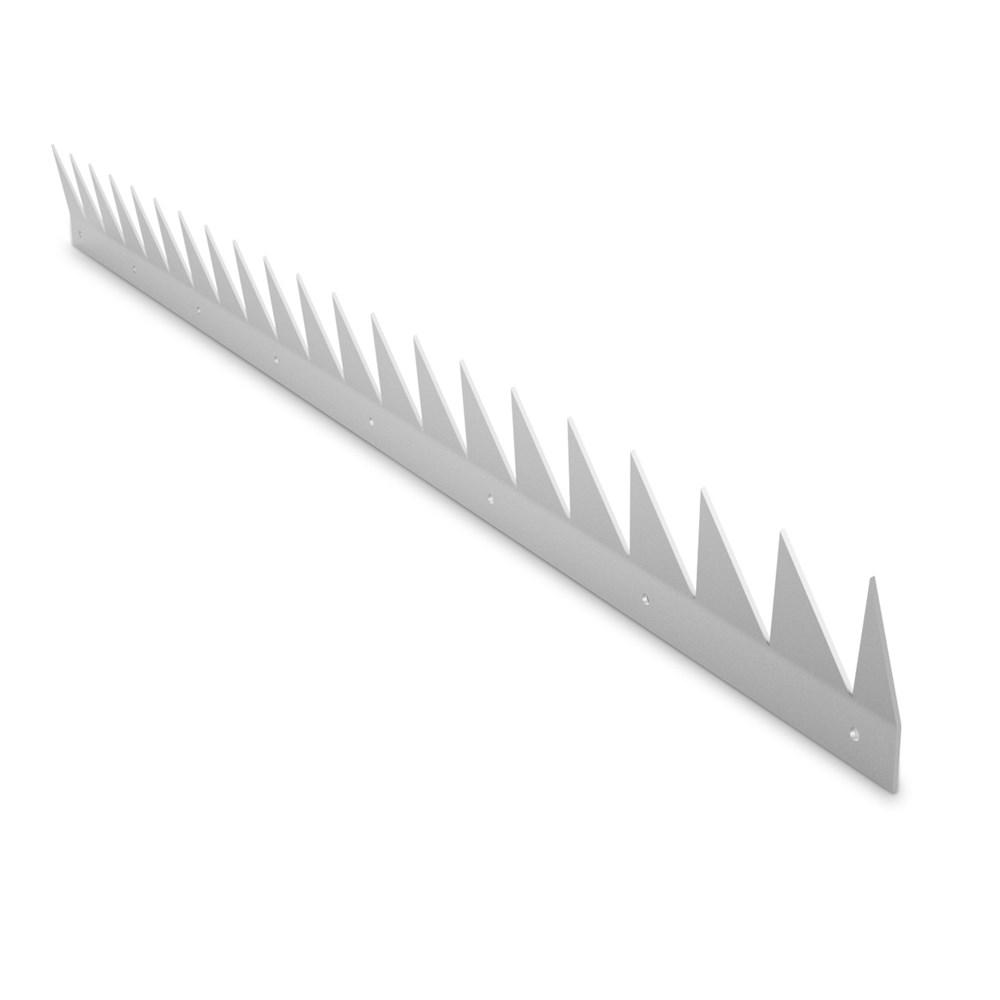 SecuMax Anti-klimstrip, staal verzinkt, schuin 15 graden, lengte 100 cm (2 st) L 1000 H 83,5 mm D 2 afbeelding