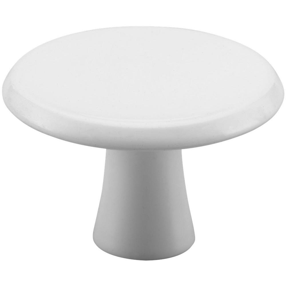 Hermeta Knop rond 30mm + bout m4 wit