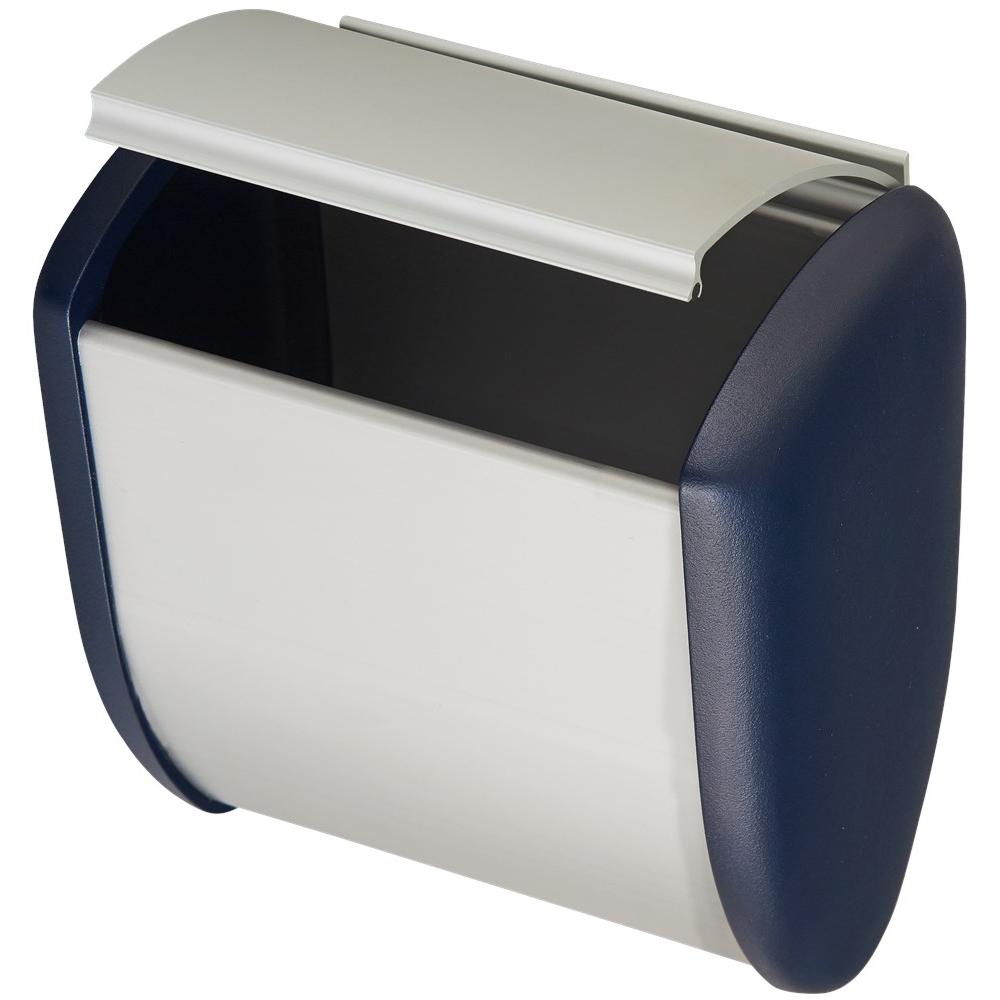 Wand-afvalbak 2,5l ral 5011 afbeelding