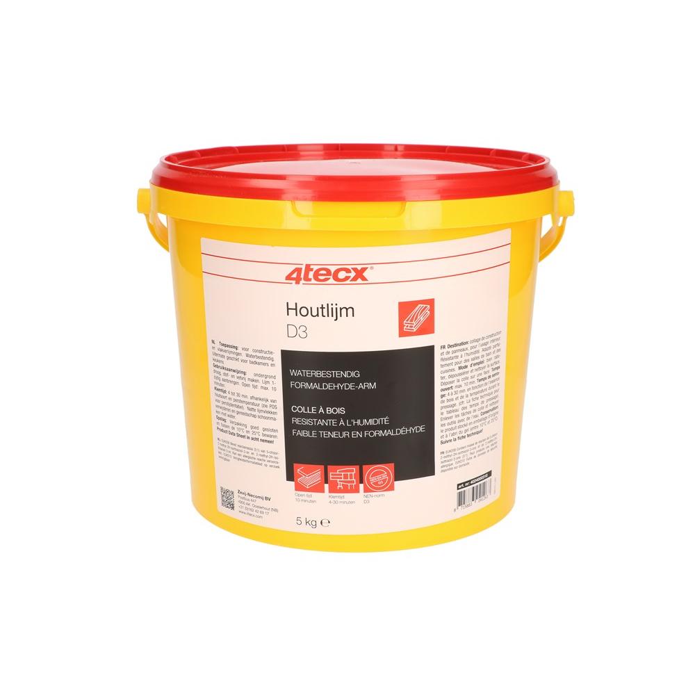 4tecx Houtlijm D3 Formaldehyde-vrij 5kg afbeelding