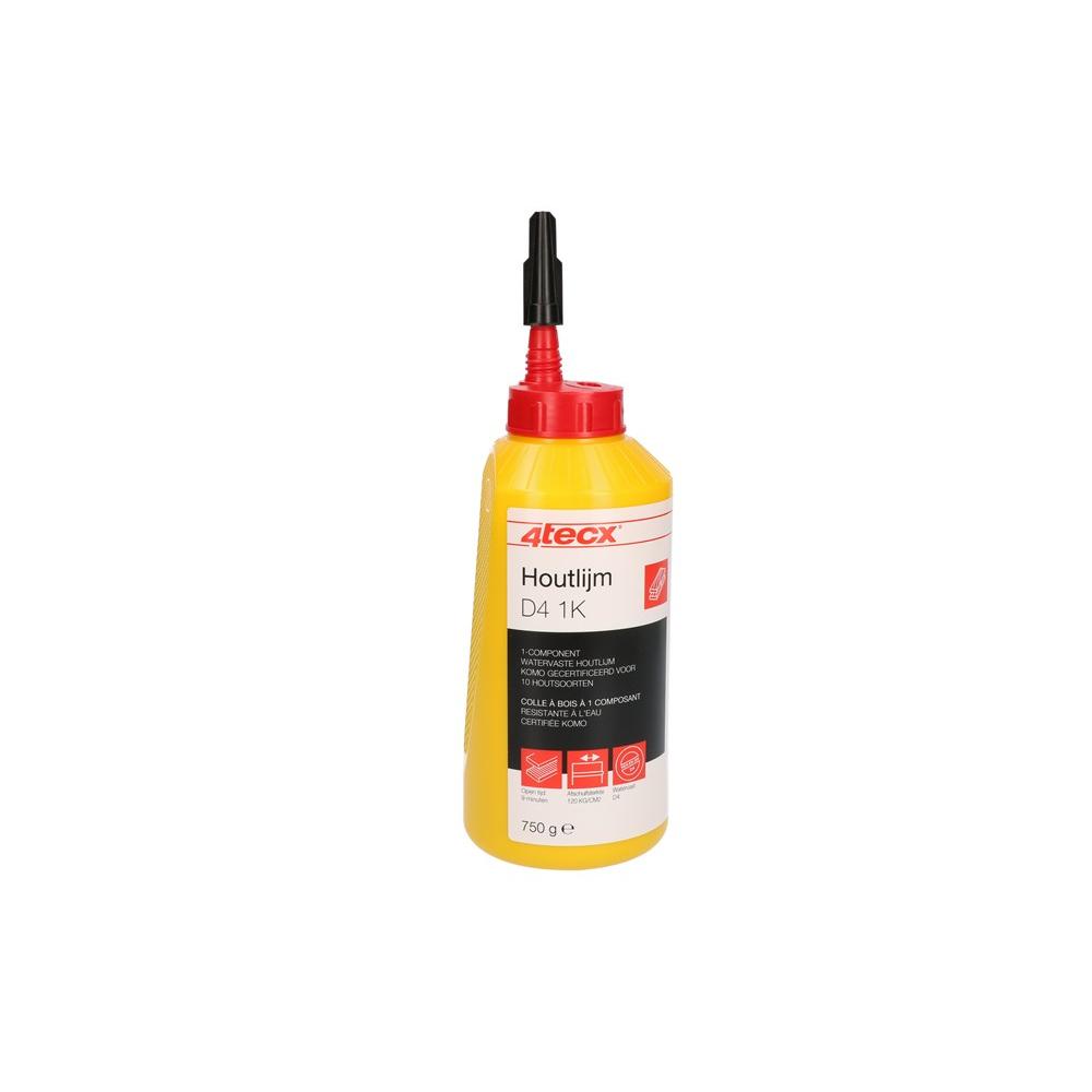 4tecx Houtlijm D4-1K 750 gram afbeelding