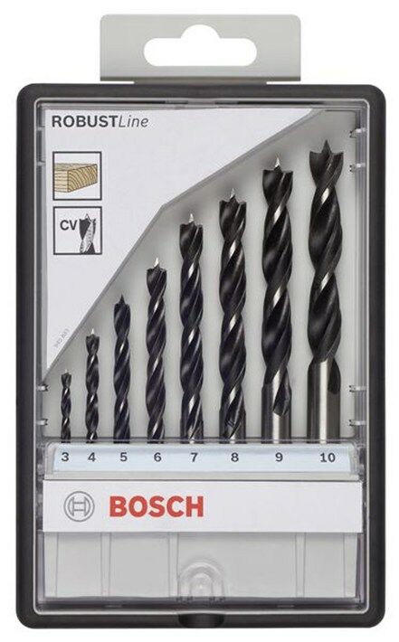 Houtspiraalborenset 8dlg afbeelding