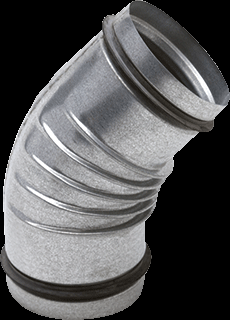 Spiralo Plooibocht 45º 100 mm afbeelding