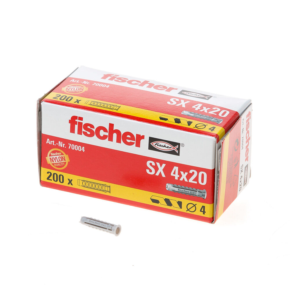 Fischer plug SX4x20 2-3mm afbeelding 1
