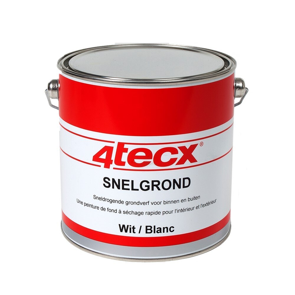 4tecx Snelgrond wit 2,5ltr