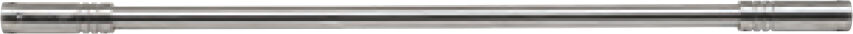 Barrierestang 103cm rvs in de dag afbeelding