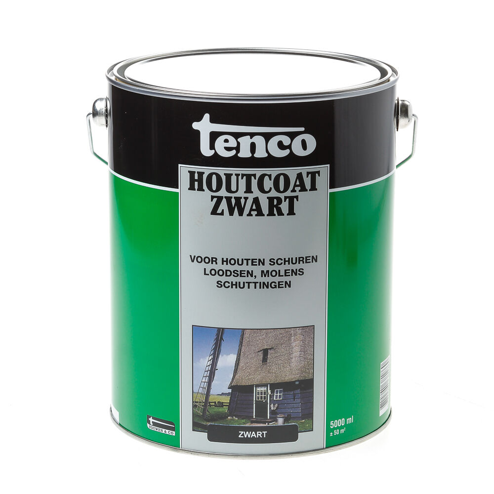 Tenco houtcoat zwart5l afbeelding