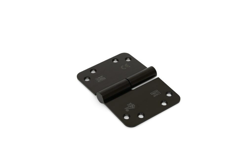 Kogelstiftpm. 125x89 SKG *** RVS zwart R rc afbeelding