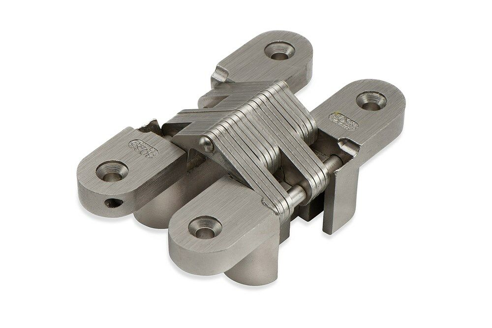 Soss scharn. deurdikte ca. 22mm vernikkeld