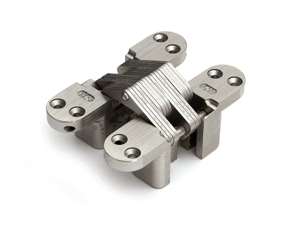 Soss scharn. deurdikte ca. 40mm vernikkeld