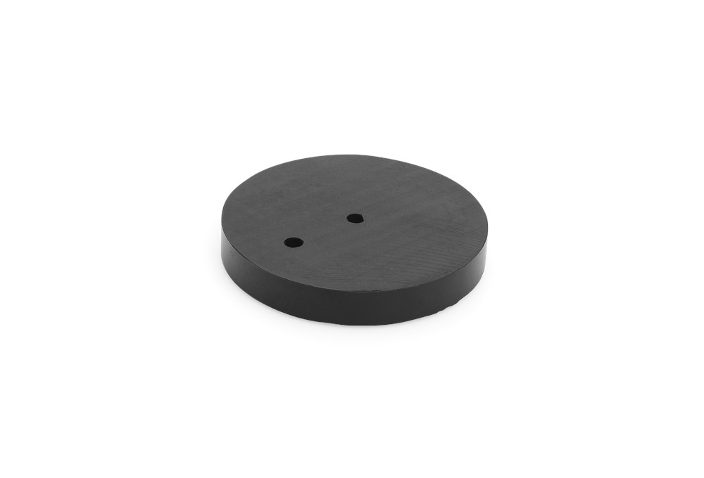 Rubber onderlegger 12x85 MM tbv DST V ZB 85 zwart