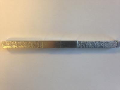 Anti-paniekstift 8>9<8mm 130mm massief gedeeld 40/25+25/40mm afbeelding