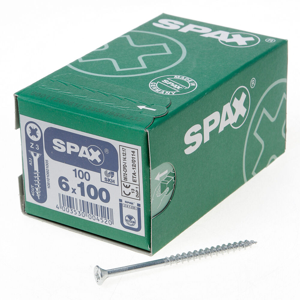 Spax pk pz geg.6,0x100(100)