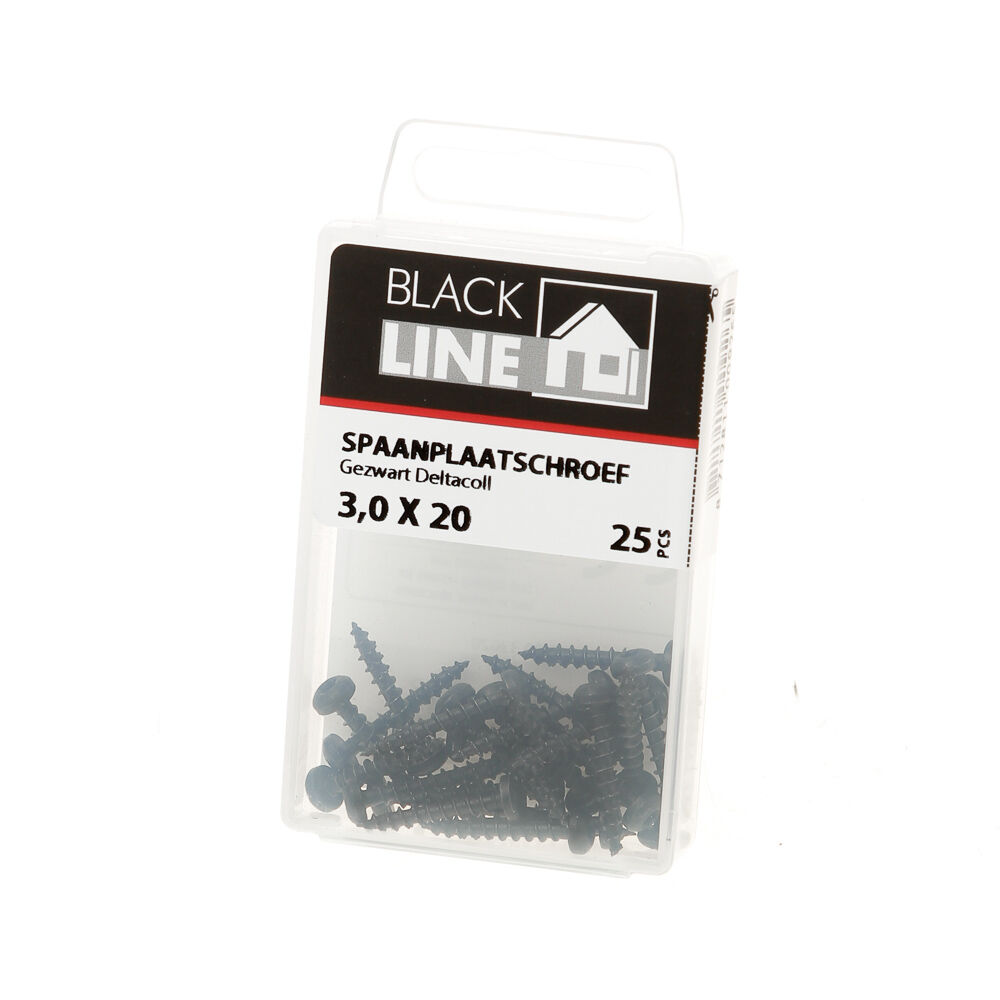 Spaanpl.schr.zwart ck tx10 3.0X20(25) afbeelding