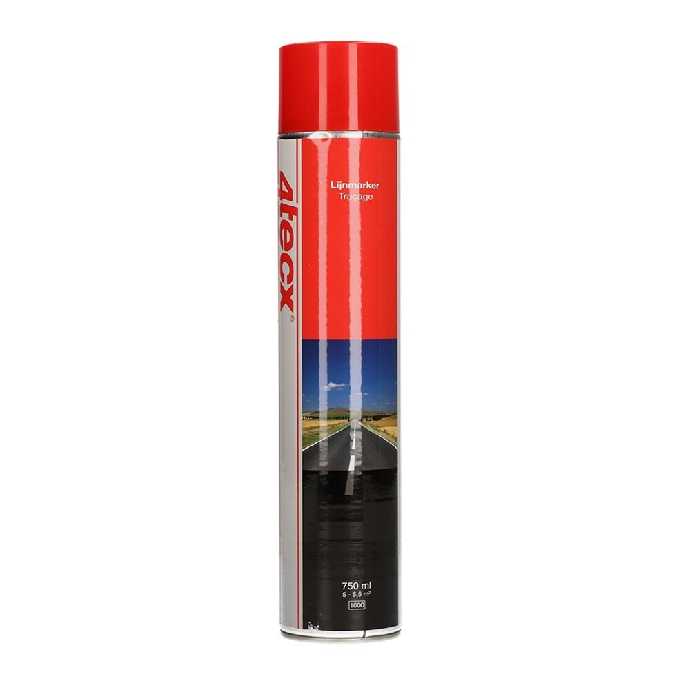 4tecx Lijnmarker 1-2 jaar rood 750ml