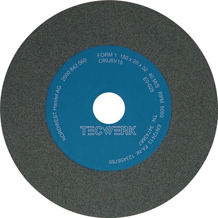 SLIJPSTEEN 150X20X32 GROEN K80