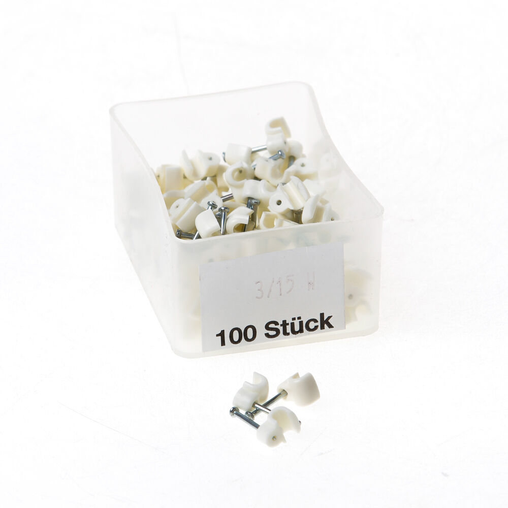 Kabelbeugels mepac 2.75/4mm wit afbeelding