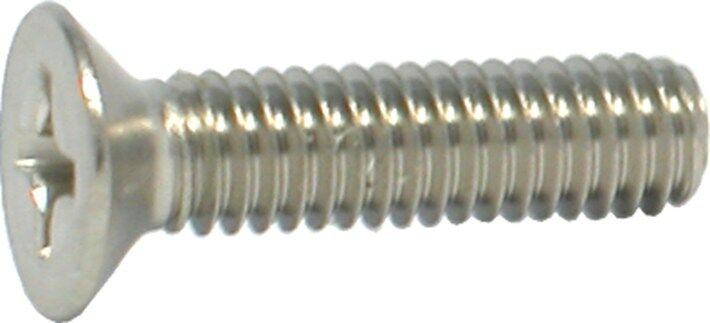 Metaalschroef rvs pkkk m 4x 6. afbeelding