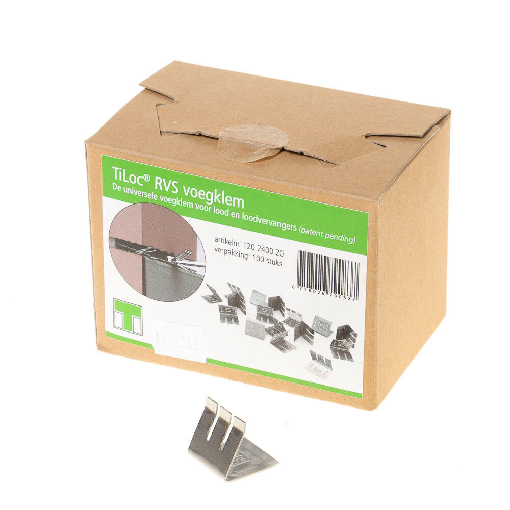 Voegklem Tiloc rvs afbeelding