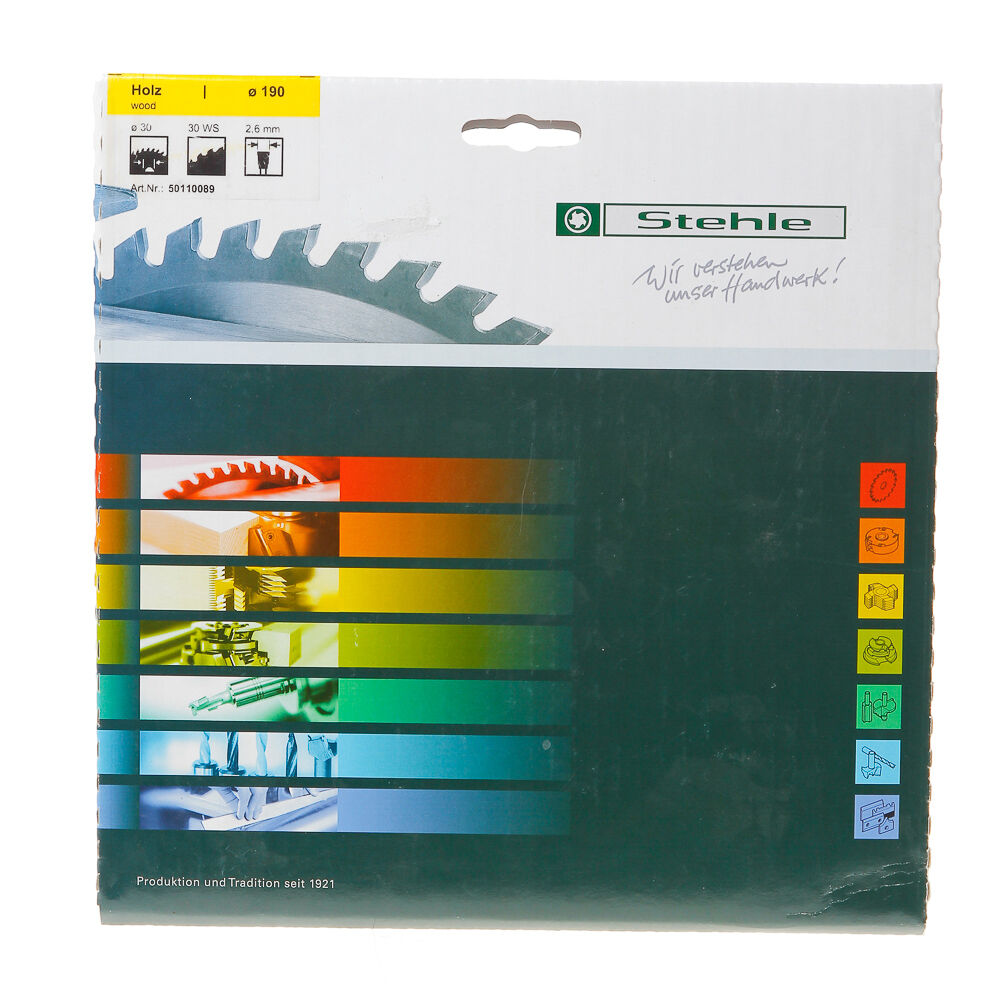 Cirkelzaagbl. widia 190x30 30t afbeelding