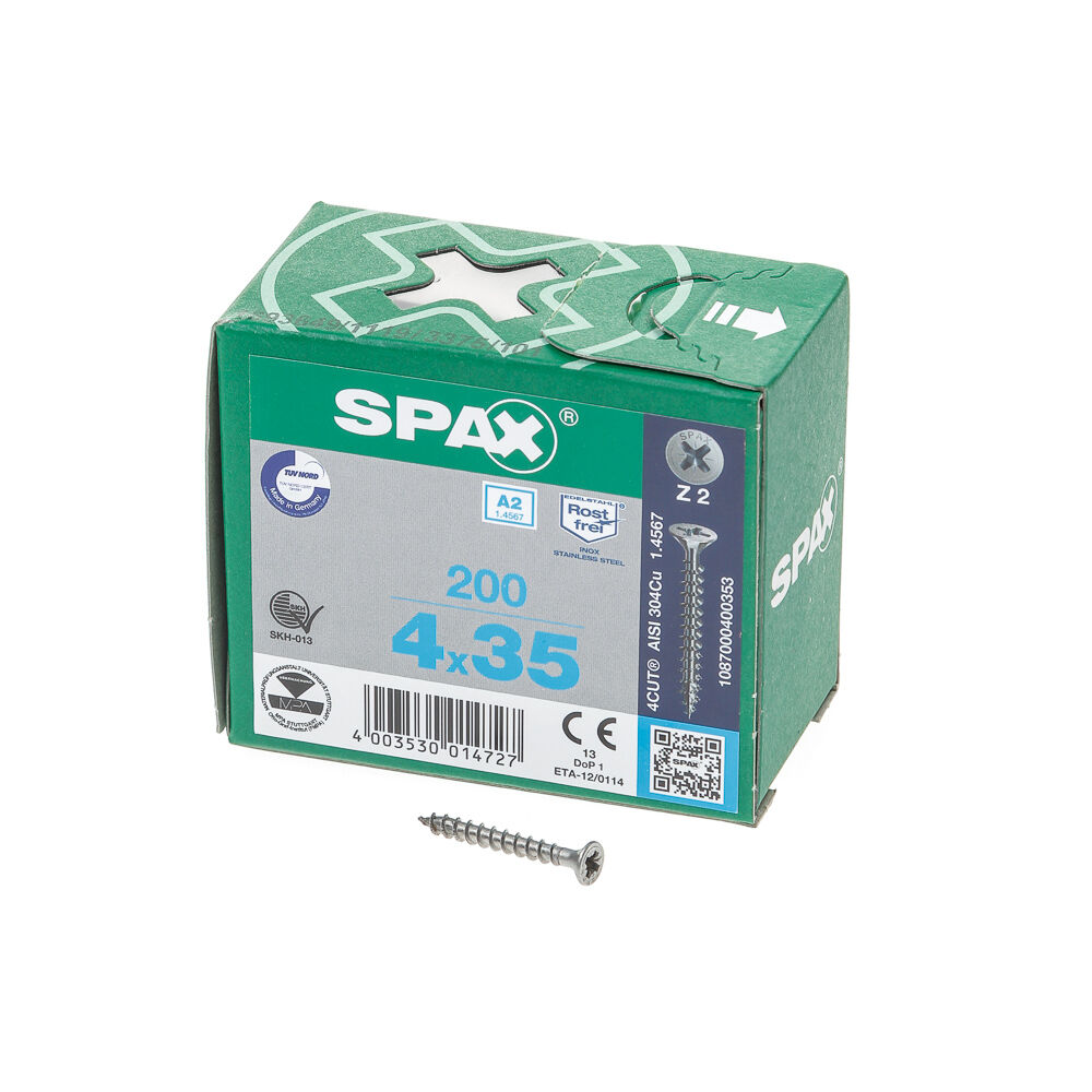 Spax pk pozi rvs 4,0x35(200)