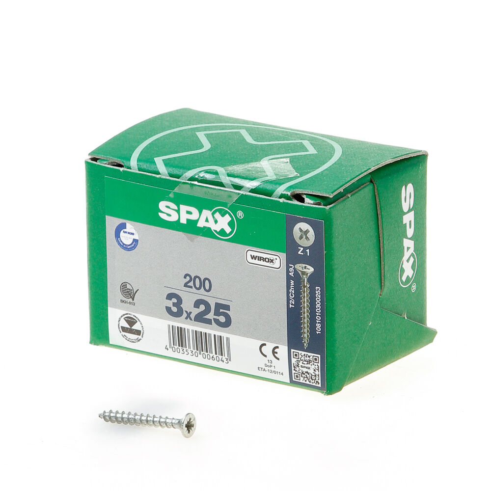 Spax pk pz geg.3,0x25(200) afbeelding
