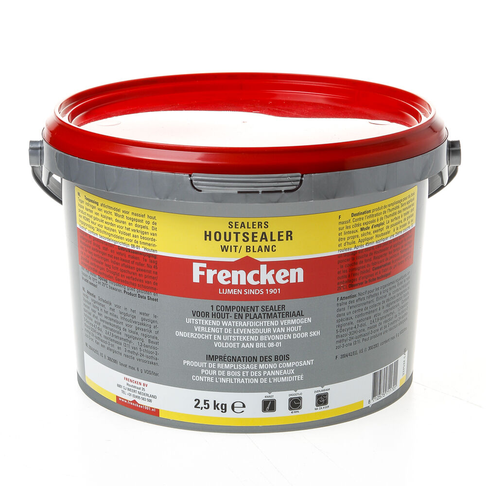 Houtsealer wit2500ml afbeelding