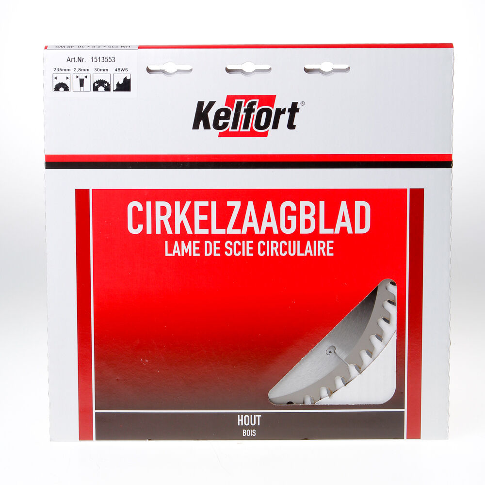 Cirkelzaagblad hm 235x30 48t afbeelding