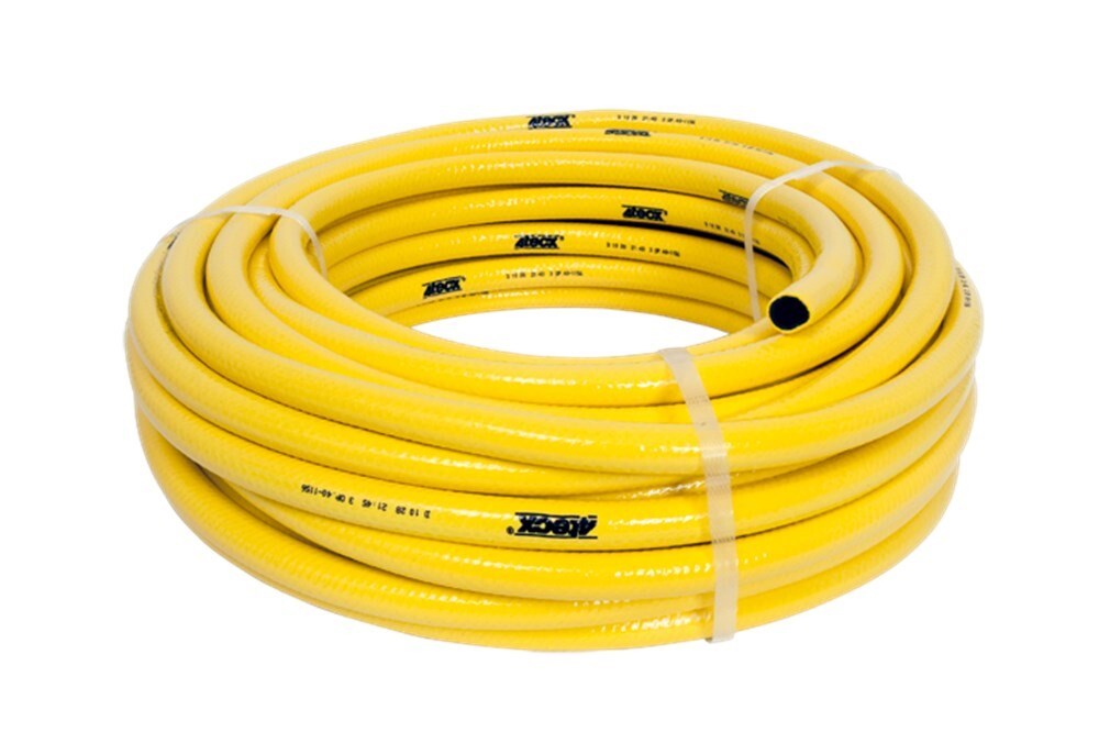 4tecx Tricotech bouwslang 12,5 x 17mm geel 25m