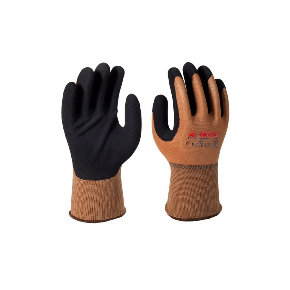 4tecx Handschoen latex grip lite maat 10