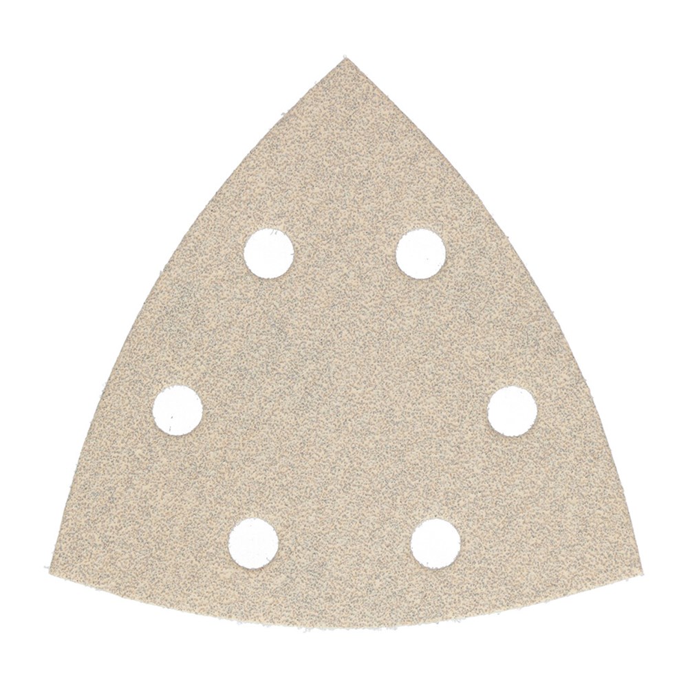 4tecx Schuurdelta 96mm x 96mm x 96mm korrel 100 gaten 15 10 stuks
