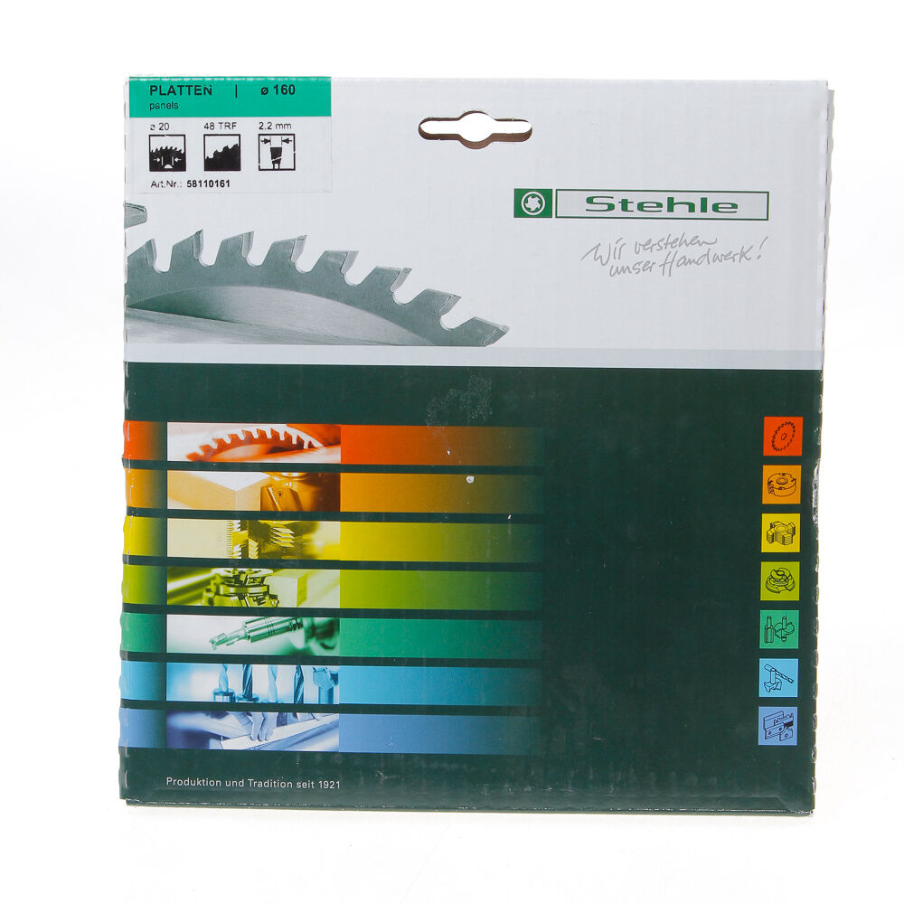 Cirkelzaagblad mfs 160x20 z=48 afbeelding