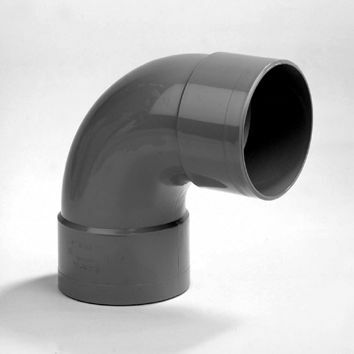 Pvc bocht lijm 90 160mm afbeelding