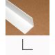 Heering PVC hoekprofiel wit 15 x 15 x 1.5mm x 2.6 meter