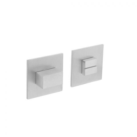 Magneet Rvs Intersteel Magneet rozet vierkant WC rvs geborst | GYZS