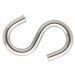 DX® S-haak 06 mm RVS AISI 316 per stuk gelabeld