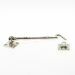 DX® Kajuithaak 150 mm messing vernikkeld