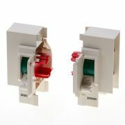 Bed.set Ducoton ventilatierooster  10/34 creme