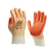 Prevent handschoen latex oranje